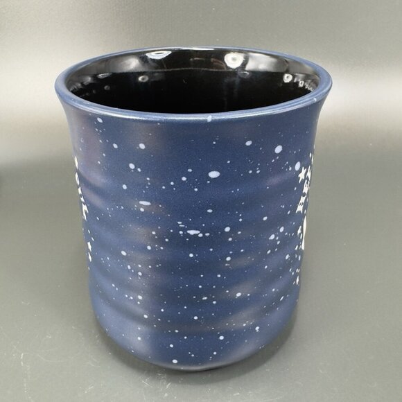 Stay Wild Moon Child Navy Blue Coffee Mug Cup 12oz Ceramic Hello Beautiful Mug - Picture 9 of 12